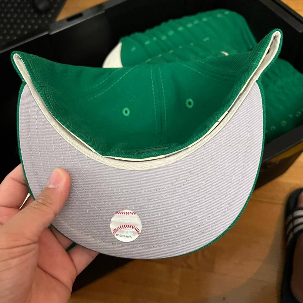 Fear Of God 7 3/8 59Fifty New Era Hat Fitted Cap FOG Boston Celtics - Picture 5 of 5